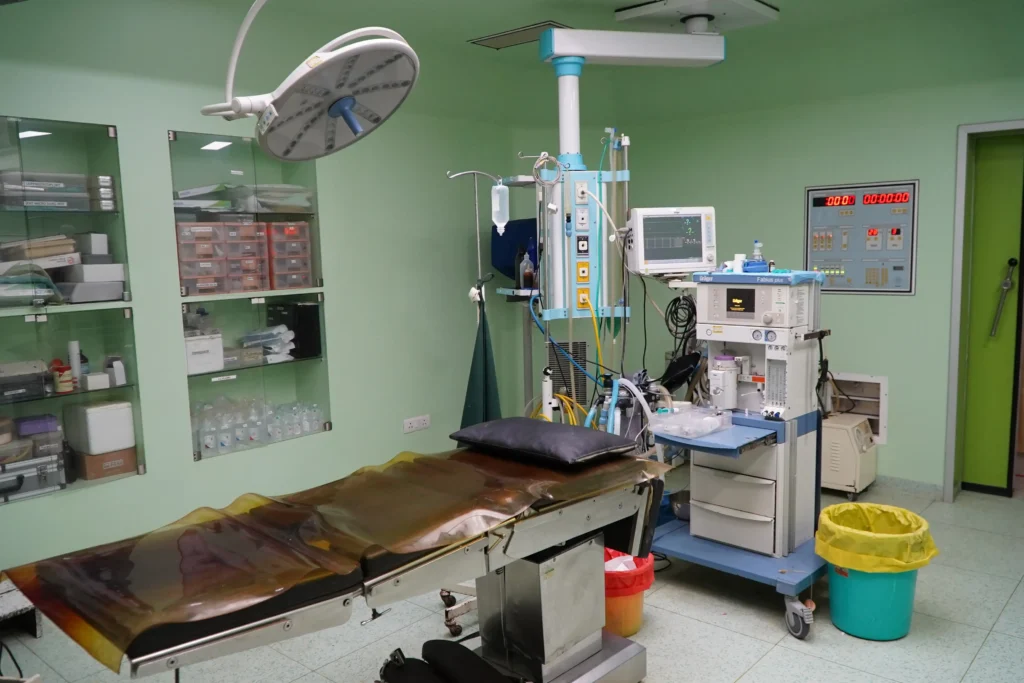 NABH-certified OT facility